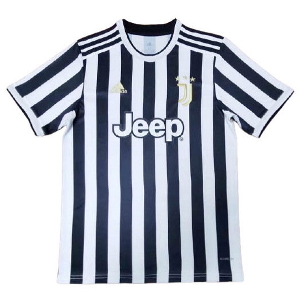 Tailandia Camiseta Juventus Concepto 1ª Kit 2021 2022 Blanco Negro